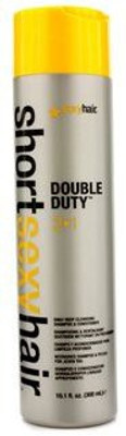 Sexy Hair Concepts Short Double Duty In Daily Deep Cleansing Shampoo & Conditioner(300 ml)
Sexy Hair Concepts Short Double Duty In Daily Deep Cleansing Shampoo & Conditioner(300 ml)