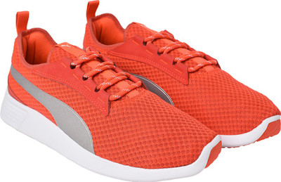 Puma ST Trainer Evo v2 Running Shoes For Men(Red, Red blast-silver