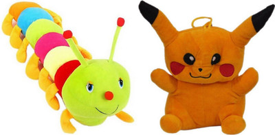 Shopfloor.XYZ Colourfull Caterpillar Soft Toy AND PIKACHU Combo of Stuffed Plush For Kids/ Birthday Gift for Kids - 26 cm(Multicolor)
Shopfloor.XYZ Colourfull Caterpillar Soft Toy AND PIKACHU Combo of Stuffed Plush For Kids/ Birthday Gift for Kids - 26 cm(Multicolor)