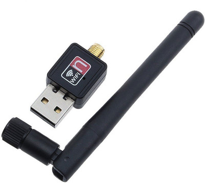 Padraig Wifi Antenna Dongle Connector 802.11n Wi Fi 2.4GHz Wireless LAN Network Card For All PC Desktop & Laptop USB Adapter USB Adapter USB Adapter(Black)
Padraig Wifi Antenna Dongle Connector 802.11n Wi Fi 2.4GHz Wireless LAN Network Card For All PC Desktop & Laptop USB Adapter USB Adapter USB Adapter(Black)