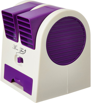 Elegant Shopping Mini USB Fragrance Air Conditioner Cooling Fan Cooling Portable Desktop Dual Bladeless Air Cooler - Purple (Color May Vary) USB Fan(Purple, White)
Elegant Shopping Mini USB Fragrance Air Conditioner Cooling Fan Cooling Portable Desktop Dual Bladeless Air Cooler - Purple (Color May Vary) USB Fan(Purple, White)
