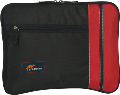 Protecta 14 inch Sleeve/Slip Case(Black, Red)