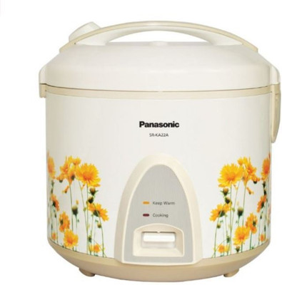 panasonic SR-KA22A(R) Automatic Jar Cooker/Warmer Electric Rice Cooker(5.7, Multicolor)
panasonic SR-KA22A(R) Automatic Jar Cooker/Warmer Electric Rice Cooker(5.7, Multicolor)