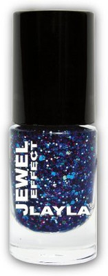 LAYLA COSMETICS Jewel Effect Nail Polish Amethyst Number 6 Blue