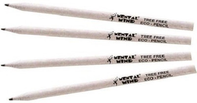 MENTAL MIND TREE FREE ECO PENCIL Pencil(Set of 10, White)