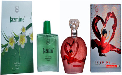 dsp RED MUSK PERFUME 100 ML + JAZMINE PERFUME 100 ML Eau de Parfum - 100 ml(For Men & Women)
dsp RED MUSK PERFUME 100 ML + JAZMINE PERFUME 100 ML Eau de Parfum - 100 ml(For Men & Women)