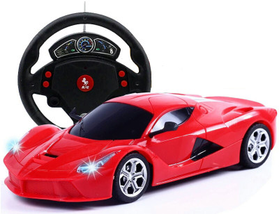 TALKING GANESHA 1:24 Scale Full Function Super Car with rechargeable Batteries & charger with Auto Demo function (RED)(Red)
TALKING GANESHA 1:24 Scale Full Function Super Car with rechargeable Batteries & charger with Auto Demo function (RED)(Red)
