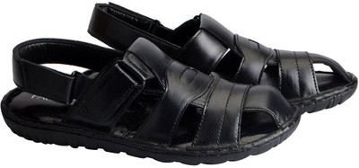 FAUSTO Men Black Sandals