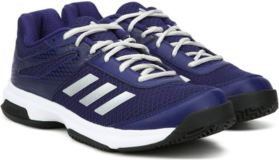 ADIDAS UBER SCHALL IND Tennis Shoes For Men(Blue, White, Mysink/silvmt/cblack