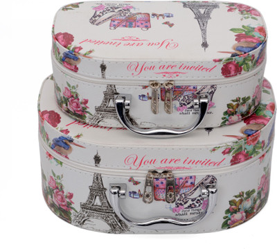 Store2508 Professional Beauty Make Up Storage Box Nail Cosmetic Box Vanity Case/Jewelry Box/Cosmetic Organiser Bag (Set of 2) (Design_F) Makeup and Jewwllery Vanity Box(Multicolor)
Store2508 Professional Beauty Make Up Storage Box Nail Cosmetic Box Vanity Case/Jewelry Box/Cosmetic Organiser Bag (Set of 2) (Design_F) Makeup and Jewwllery Vanity Box(Multicolor)