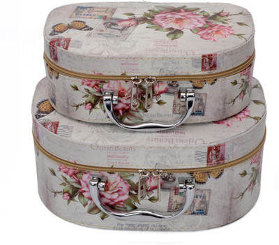 Store2508 Professional Beauty Make Up Storage Box Nail Cosmetic Box Vanity Case/Jewelry Box/Cosmetic Organiser Bag (Set of 2) (Design_D) Makeup and Jewwllery Vanity Box(Multicolor)
Store2508 Professional Beauty Make Up Storage Box Nail Cosmetic Box Vanity Case/Jewelry Box/Cosmetic Organiser Bag (Set of 2) (Design_D) Makeup and Jewwllery Vanity Box(Multicolor)