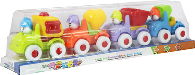 DealBindaas Plastic Unbreakable Construction Car Vehicle Model 4 Pc Set | Free Wheel Action | Multi Colour | Toys | Children Gift Collection | Bathing Toy(Blue, Orange, Yellow, Purple), Blue;orange;purple;yellow
DealBindaas Plastic Unbreakable Construction Car Vehicle Model 4 Pc Set | Free Wheel Action | Multi Colour | Toys | Children Gift Collection | Bathing Toy(Blue, Orange, Yellow, Purple), Blue;orange;purple;yellow
