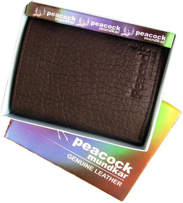 Peacock Mundkar Men Black Artificial Leather, Genuine Leather Wallet(10 Card Slots)
Peacock Mundkar Men Black Artificial Leather, Genuine Leather Wallet(10 Card Slots)