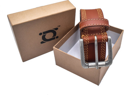 DWEILS Men Formal Brown Genuine Leather Belt 
DWEILS Men Formal Brown Genuine Leather Belt