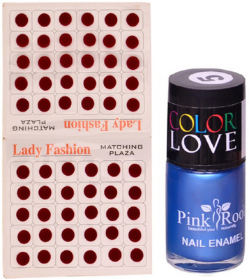Pink Root Nail Polish No. 05 (15ml) Lady Fashion Mahroon No. 11 Bindi(Set of 2)
Pink Root Nail Polish No. 05 (15ml) Lady Fashion Mahroon No. 11 Bindi(Set of 2)