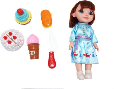 TALKING GANESHA High Quality Beautiful 25 Cms (Ht) FROZEN Princess Anna Doll With Fast Food Items Like Burger, Ice Cream, French Fries, Drink, Knife(Multicolor)
TALKING GANESHA High Quality Beautiful 25 Cms (Ht) FROZEN Princess Anna Doll With Fast Food Items Like Burger, Ice Cream, French Fries, Drink, Knife(Multicolor)