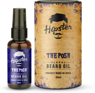Hipster The Posh Floral Beard Hair Oil(50 ml)