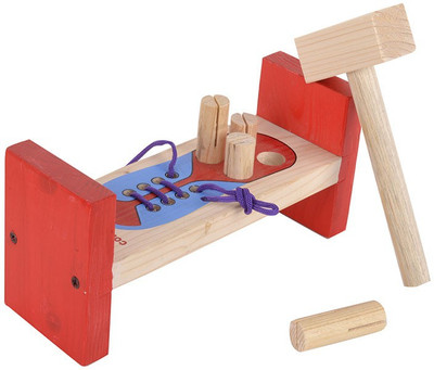 Skillofun Cobbler's Bench(Red, Brown)