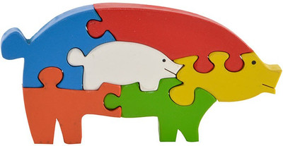 Skillofun Take Apart Puzzle Pig(1 Pieces)