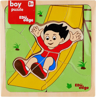 Eduedge Boy Puzzle• Printed on high quality plywood. • Coated with safe paints for children. • Smooth edges and corners .A very attractive & fun toy. Non-toxic eco friendly product(3 Pieces)
Eduedge Boy Puzzle• Printed on high quality plywood. • Coated with safe paints for children. • Smooth edges and corners .A very attractive & fun toy. Non-toxic eco friendly product(3 Pieces)