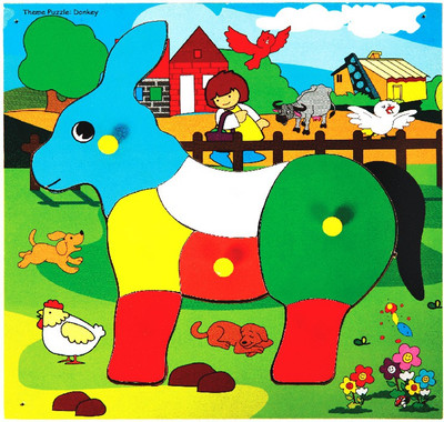 Skillofun Theme Puzzle Standard Donkey(1 Pieces)
