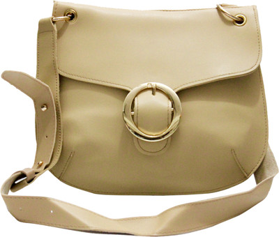 Marvelous Gifts Girls Beige Leatherette Satchel
