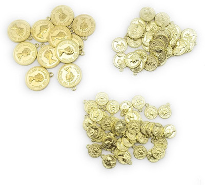 Satyam Kraft Metal DIY Coins for jewelry making,Craft coins,decoration,craft material (92, Mix Size)
Satyam Kraft Metal DIY Coins for jewelry making,Craft coins,decoration,craft material (92, Mix Size)
