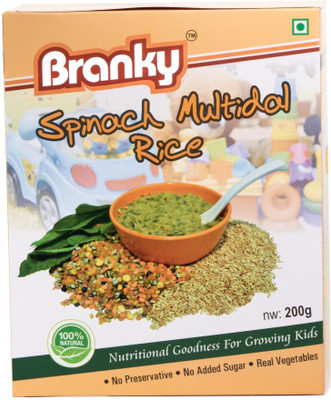 Branky Spinach MultiDal Rice Mix - 200gm Cereal(200 g)