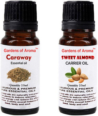 Gardens Of Aroma Caraway Essential Oil And Sweet almond Carrier Oil(20 ml)
Gardens Of Aroma Caraway Essential Oil And Sweet almond Carrier Oil(20 ml)