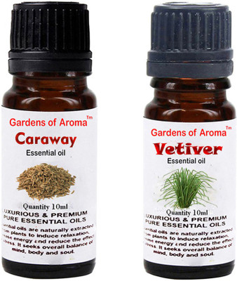 Gardens Of Aroma Caraway Essential Oil And Vetiver Essential Oil(20 ml)