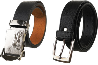 Thrill N Thunder Men Casual, Party, Formal Black, Brown Synthetic Belt, Dark black
Thrill N Thunder Men Casual, Party, Formal Black, Brown Synthetic Belt, Dark black