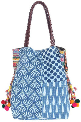 jaipurtextilehub Hand-held Bag(Blue)