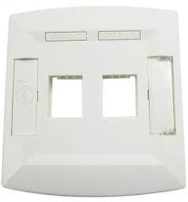 Molex Face Plate Dual Port Network Interface Card(White)