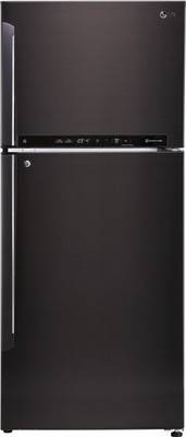 LG 437 L Frost Free Double Door 4 Star Refrigerator(Black Steel, GL-T432FBLN)
LG 437 L Frost Free Double Door 4 Star Refrigerator(Black Steel, GL-T432FBLN)