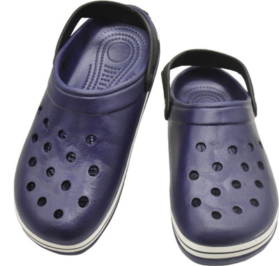 FOOTSTAIR Men navy blue Clogs