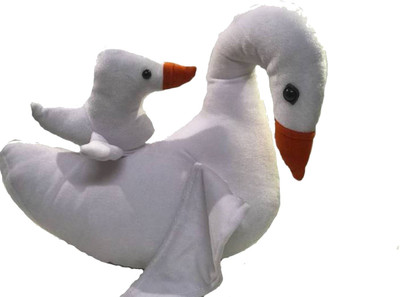 VAISHNO Super soft lovable Huggable cute Swan with baby (best for someone special) - 40 cm(White)
VAISHNO Super soft lovable Huggable cute Swan with baby (best for someone special) - 40 cm(White)