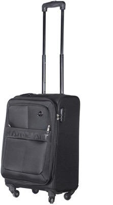 Kamiliant Oromo Spinner Soft trolley 58cm (Black) Expandable Cabin Luggage - inch(Black
Kamiliant Oromo Spinner Soft trolley 58cm (Black) Expandable Cabin Luggage - inch(Black