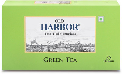Old Harbor Tea Green Tea 25 Tea bags Green Tea Bags Box(50 g)