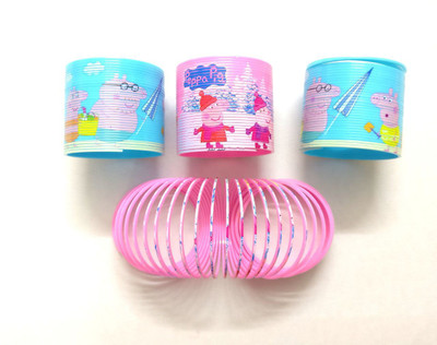 Shopkooky Peppa Pig Designed Cartoon Spring Toy/ Bangle for Kids to Play/ Easy to Carry and Light Weight /Best Option for Return Gifts ...Pack of 3 Toy Magic Spring(Multi Color)
Shopkooky Peppa Pig Designed Cartoon Spring Toy/ Bangle for Kids to Play/ Easy to Carry and Light Weight /Best Option for Return Gifts ...Pack of 3 Toy Magic Spring(Multi Color)
