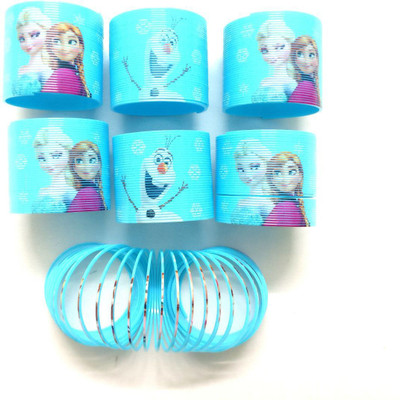 Shopkooky Frozen Designed Cartoon Spring Toy/ Bangle For Kids To Play/ Easy To Carry And Light Weight /Best Option For Return Gifts ...Pack Of 6 Toy Magic Spring(Multi Color)
Shopkooky Frozen Designed Cartoon Spring Toy/ Bangle For Kids To Play/ Easy To Carry And Light Weight /Best Option For Return Gifts ...Pack Of 6 Toy Magic Spring(Multi Color)