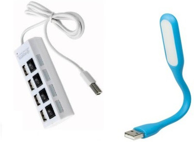 durReey Set of Multi connectivity USB Hub with Ultra Flexible Emergency Led E8BU USB Hub, Led Light(Blue, White)
durReey Set of Multi connectivity USB Hub with Ultra Flexible Emergency Led E8BU USB Hub, Led Light(Blue, White)