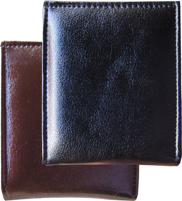 Peacock Mundkar Boys Black Artificial Leather Wallet(7 Card Slots)