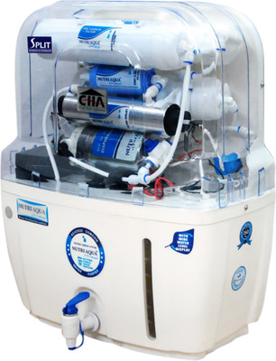Nutriaqua split 15 L RO + UV + UF + TDS Water Purifier(White)