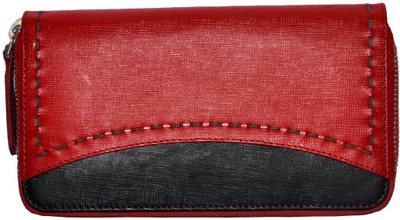 JusTrack Casual, Casual, Party Black, Red Clutch