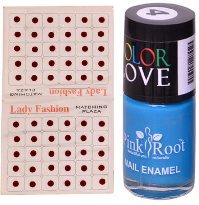 Pink Root Nail Polish No. 04 (15ml) Lady Fashion No. 12 Maroon Bindi(Set of 2)
Pink Root Nail Polish No. 04 (15ml) Lady Fashion No. 12 Maroon Bindi(Set of 2)