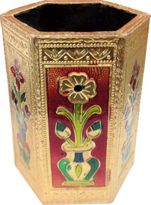 dharohar the heritage 1 Compartments Meenakari Pen Holder(Multicolor, Golden)
dharohar the heritage 1 Compartments Meenakari Pen Holder(Multicolor, Golden)