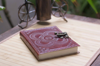 DI-KRAFT A6 Diary(HANDCRAFTED GIFT SET, Brown)