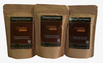 onella ayurveda Combo Pack Orange Peel+Pomegranate Peel+Chandan Powder (600 gm)(600 g)
onella ayurveda Combo Pack Orange Peel+Pomegranate Peel+Chandan Powder (600 gm)(600 g)