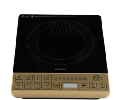 Havells Insta Cook ST-X Induction Cooktop(Gold, Black, Push Button)