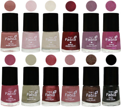 Fabia Premium Shine & Glossy Nail Polish Collection Shades (12 Pcs Combo) Nude-Lychee-Light Cream-Maroon-Light Violet-Rani-Pink Maroonish-Oyster-Nude Pink-Light pink-Dark Brown-Black(Pack of 12)
Fabia Premium Shine & Glossy Nail Polish Collection Shades (12 Pcs Combo) Nude-Lychee-Light Cream-Maroon-Light Violet-Rani-Pink Maroonish-Oyster-Nude Pink-Light pink-Dark Brown-Black(Pack of 12)